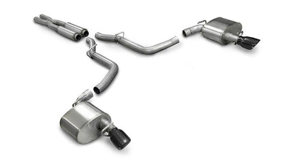 CORSA Performance Corsa 2005-2010 Dodge Charger SRT-8 6.1L V8 Black Xtreme Cat-Back Exhaust
