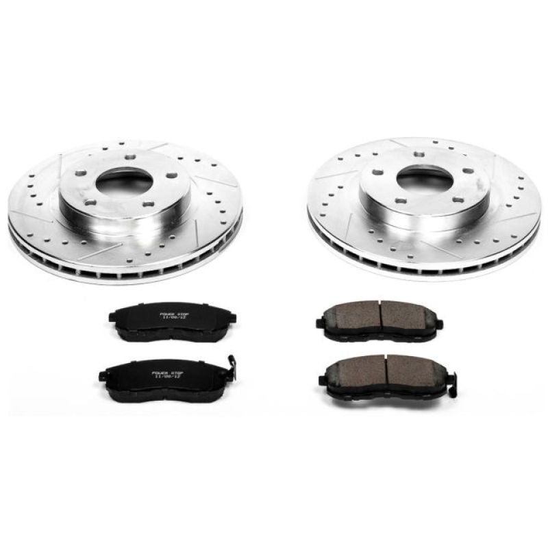 PowerStop Power Stop 00-01 Infiniti I30 Front Z23 Evolution Sport Brake Kit