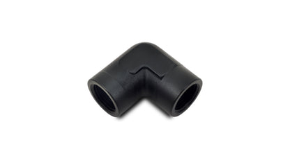 Vibrant 1/2in NPT 90 Degree Female Pipe Coupler Fitting