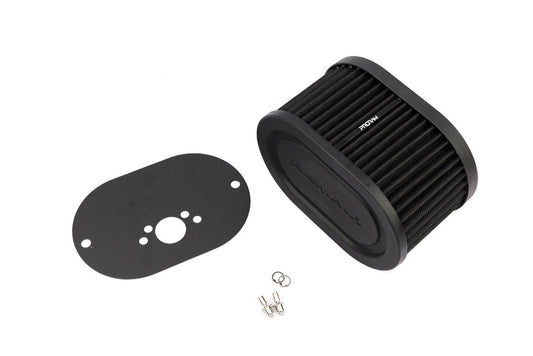 Ramair Pleated Carb Air Filter Baseplate to fit SU HS2 1.25in (32mm Mini Offset)  100mm