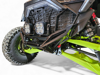 Elektric Off Road Elektric Offroad 2022-2025 Polaris Rzr Pro R/ Pro S/Turbo R Billet Front Winch Bumper Anodized Black