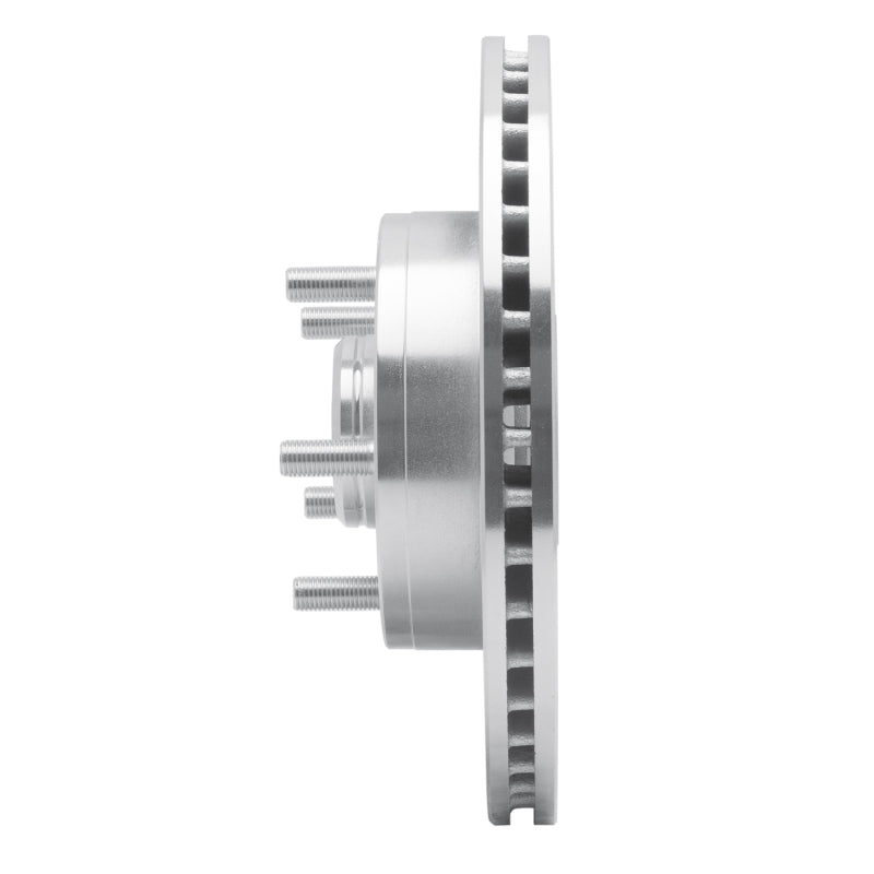 R1 Concepts R1 82-87 Volvo 740 Front Right Drilled & Slotted Silver Brake Rotor