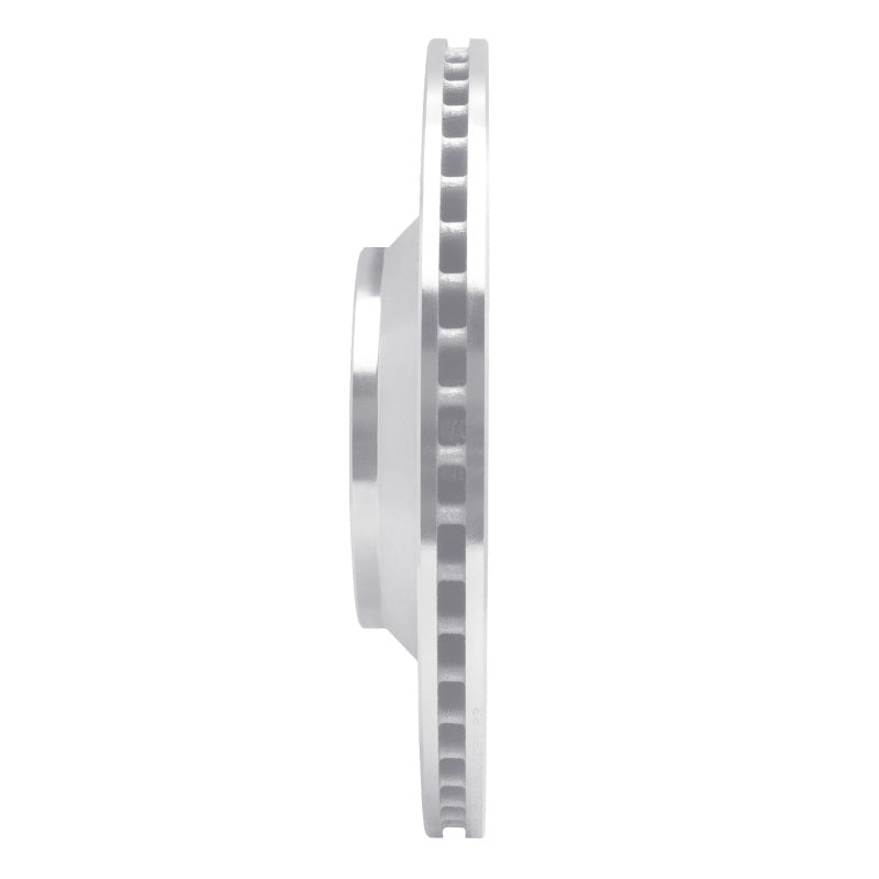 R1 Concepts R1 06-25 Audi Q3 Rear Right Drilled & Slotted Silver Brake Rotor