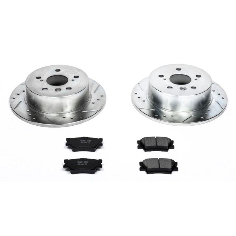 PowerStop Power Stop 06-10 Hummer H3 Rear Z23 Evolution Sport Brake Kit