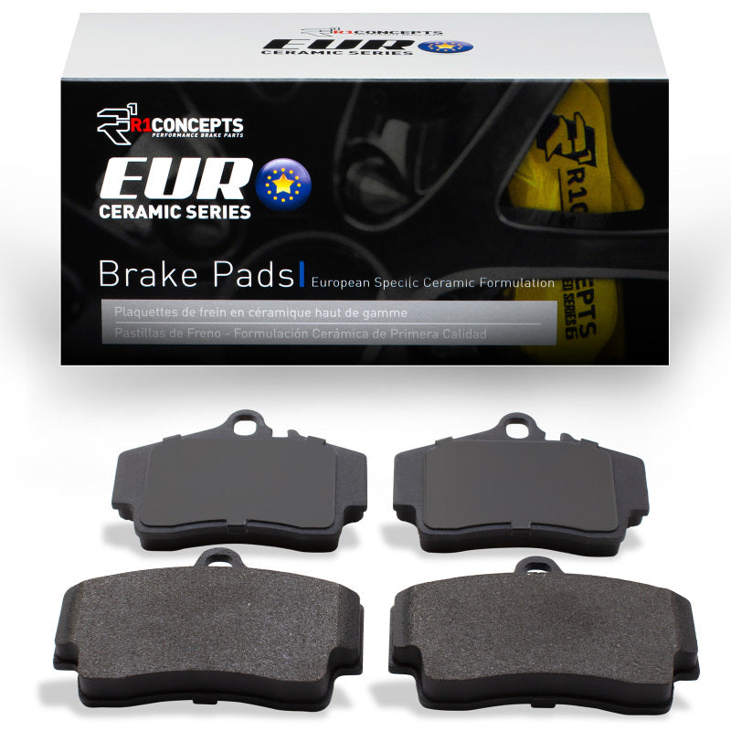 R1 Concepts R1 97-12 Porsche Cayman Rear Euro Ceramic Brake Pads