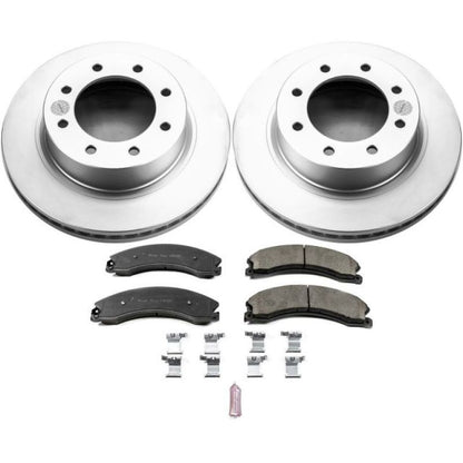 PowerStop Power Stop 12-21 Nissan NV3500 Front Z17 Coated Brake Kit