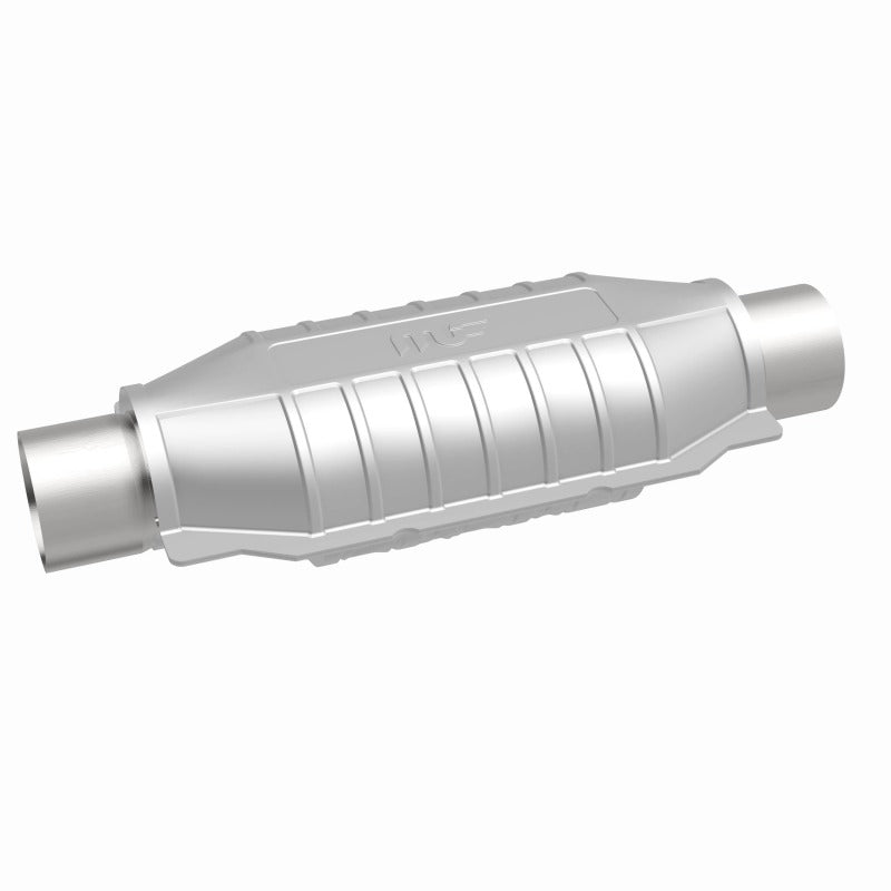 MagnaFlow Univ Cat Conv 2.25in Inlet/Outlet Ctr/Ctr Oval 12in Body L x 6.5in W x 16in Overall L