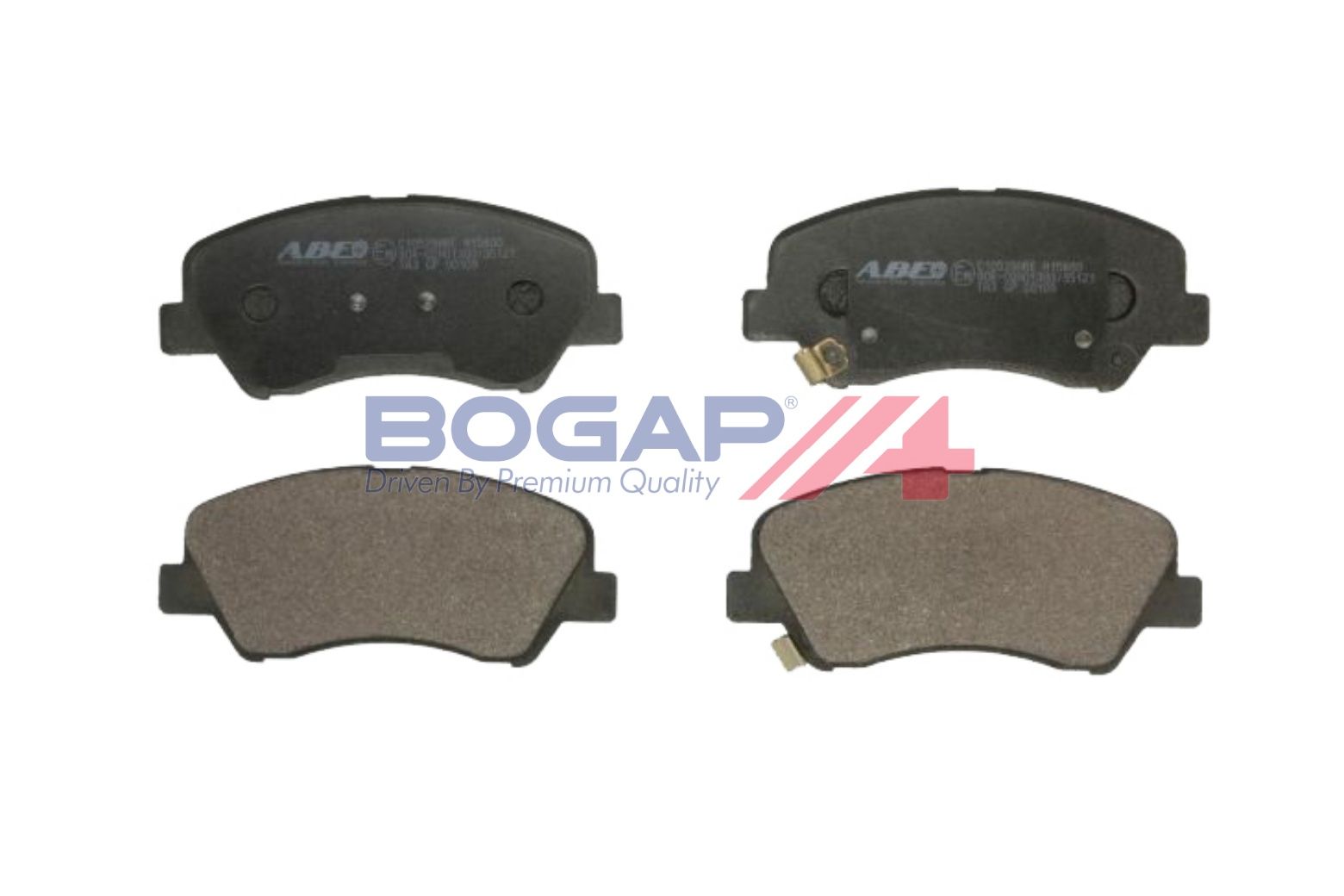 BOGAP Y8210237 Brake Pad Set, Disc Brake