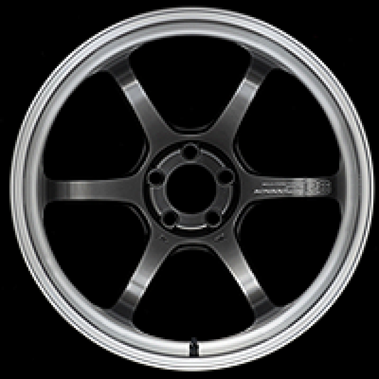 Advan R6 18x10.5 +32 5x112 Machining and Racing Hyper Black Wheel