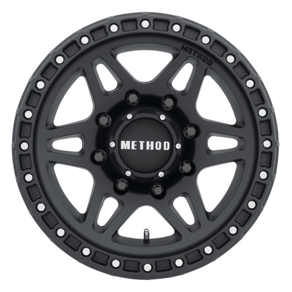 Method Wheels Method MR312 18x9 +18mm Offset 8x6.5 130.81mm CB Matte Black Wheel