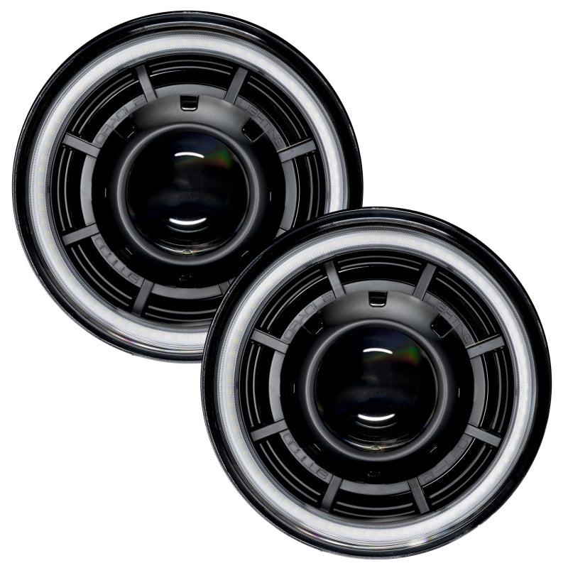 ORACLE Lighting Oracle Oculus 7in Bi-LED Projector Headlights for Jeep Wrangler JK - 6000K