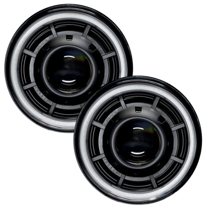 ORACLE Lighting Oracle Oculus 7in Bi-LED Projector Headlights for Jeep Wrangler JK - 6000K