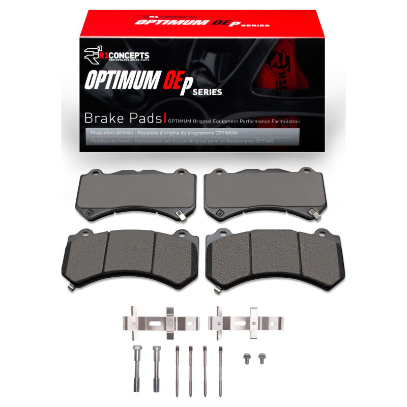 R1 Concepts R1 09-22 Cadillac ATS Front Optimum OE Pads & Hardware Kit