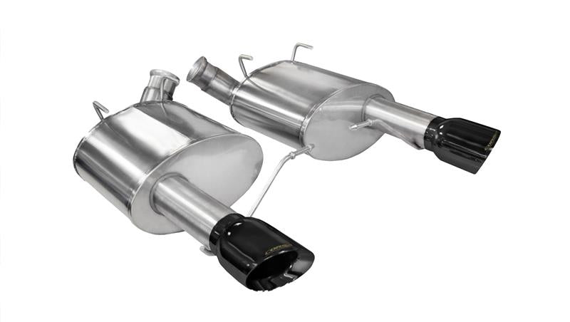 CORSA Performance Corsa 2011-2014 Ford Mustang GT/Boss 302 5.0L V8 Black Sport Axle-Back Exhaust