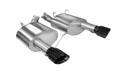 CORSA Performance Corsa 2011-2014 Ford Mustang GT/Boss 302 5.0L V8 Black Sport Axle-Back Exhaust