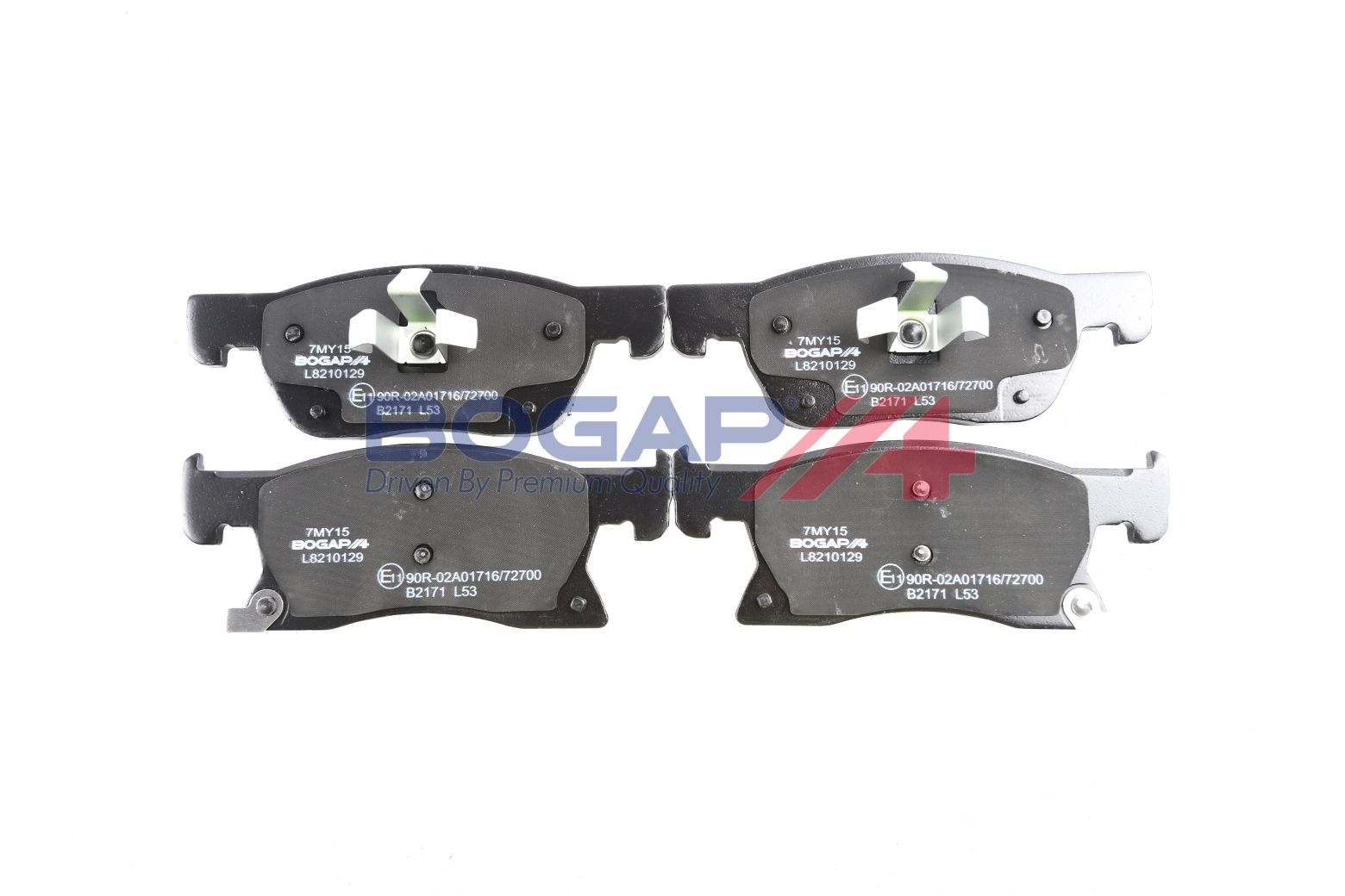 BOGAP L8210129 Brake Pad Set, Disc Brake