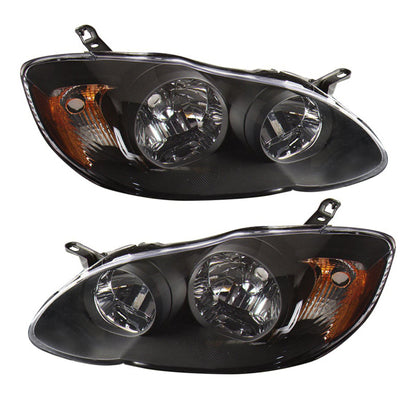 ORACLE Lighting Oracle 03-04 Toyota Corolla S-Type SMD HL - Black - White