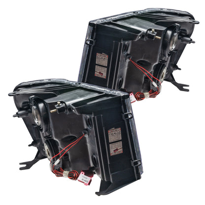 Oracle Lighting 07-13 GMC Sierra Pre-Assembled LED Halo Headlights - Blue