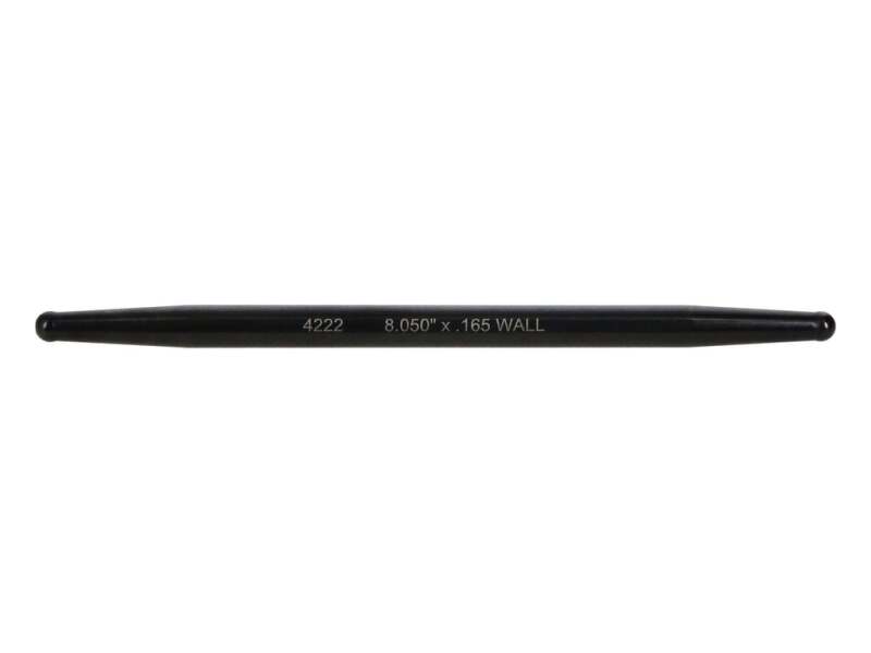 Manley Performance Manley Push Rod - 7/16 Dia. - 10.600 Length - 0.165 Wall - 4130 Chrome Moly - Swedged End - Set of 8