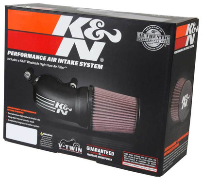 K&N Engineering K&N 01-17 Harley-Davidson Softail / Dyna FI Performance Air Intake System