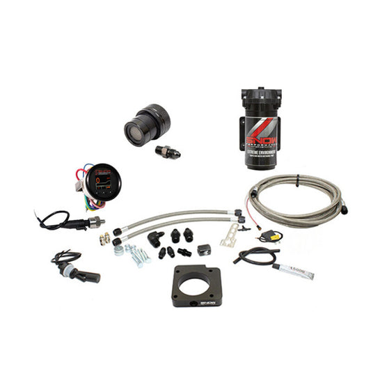 Snow Performance 05-14 STI Stg 2 Boost Cooler Water Inj. Kit (SS Braided Line/4AN Fittings) w/o Tank