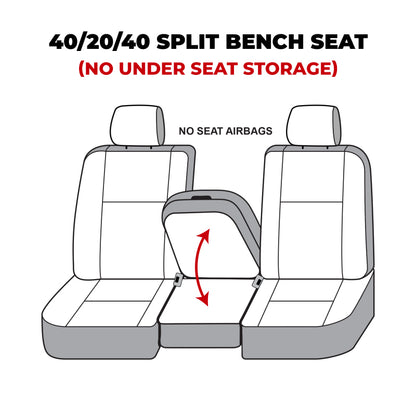 Covercraft 10-12 Dodge Ram Carhartt SeatSaver Custom Front Row Seat Covers - Brown