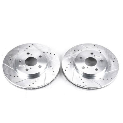 PowerStop Power Stop 2002 Lexus ES300 Front Evolution Drilled & Slotted Rotors - Pair