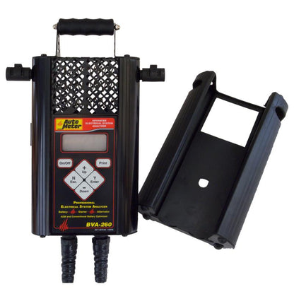 Autometer Handheld Electrical System Analyzer w/120 Amp Load for 6V/12V App w/ PR12 Printer Kit/Case