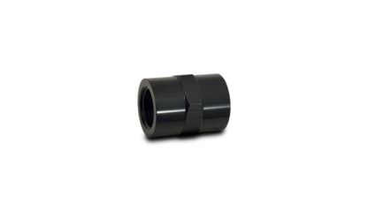 Vibrant 3/8in NPT Female Pipe Coupler Fitting - Aluminum
