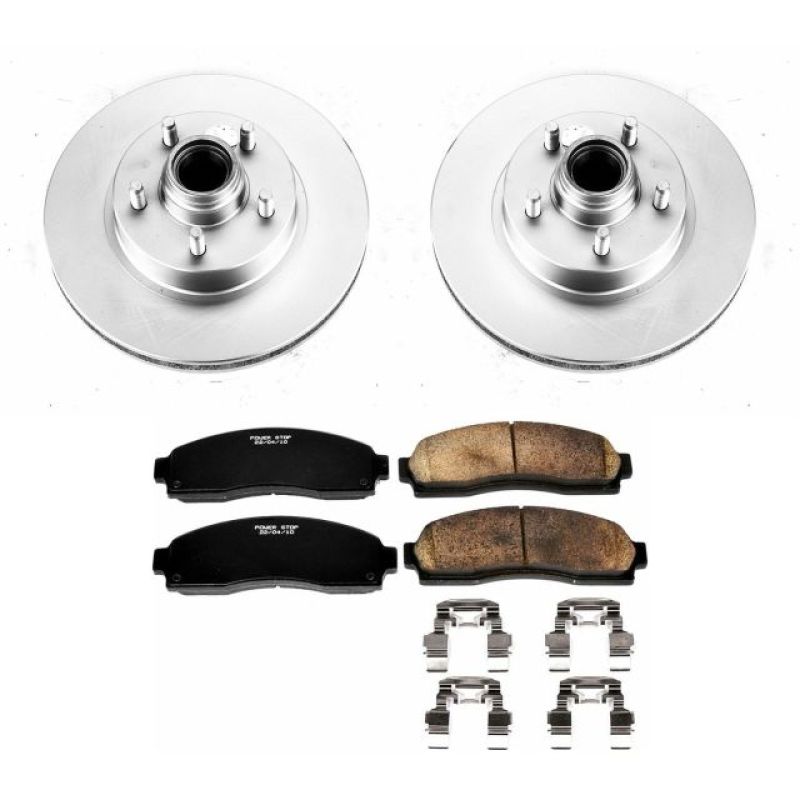 PowerStop Power Stop 03-09 Ford Ranger Front Z17 Evolution Geomet Coated Brake Kit