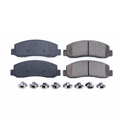 PowerStop Power Stop 05-08 Ford F-250 Super Duty Front Z17 Evolution Ceramic Brake Pads w/Hardware
