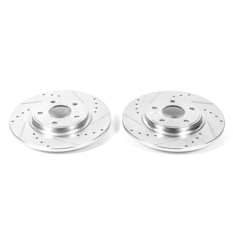 PowerStop Power Stop 12-16 Chrysler Town & Country Rear Evolution Drilled & Slotted Rotors - Pair