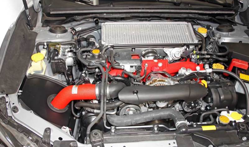 K&N Engineering K&N 2015 Subaru WRX-STI 2.5L H4 Red Typhoon Short Ram Intake