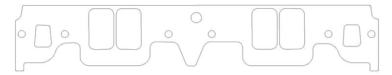Cometic Gasket Cometic Chevrolet Gen-1 Small Block V8 .059in CFM-20 Intake Manifold Gasket Set - Brodix WP247 Head