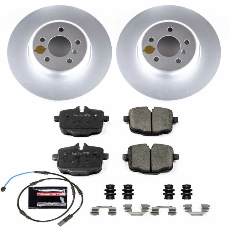 PowerStop Power Stop 11-16 BMW 550i Rear Z23 Evolution Sport Coated Brake Kit