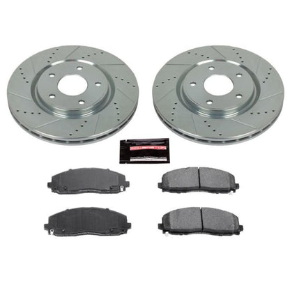 PowerStop Power Stop 17-19 Chrysler Pacifica Front Z23 Evolution Sport Brake Kit