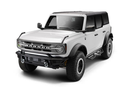 N-Fab Podium LG 2021 Ford Bronco 4 Door - Tex. Black - 3in