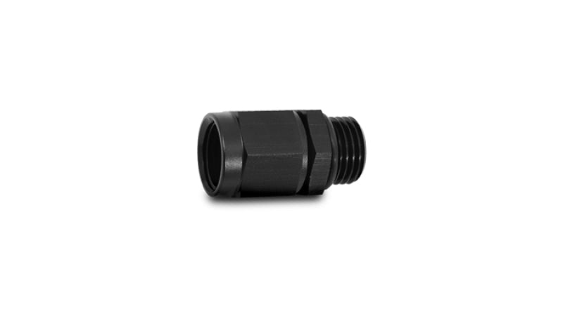 Vibrant -8AN Female to -8AN Male Straight Cut Adapter with O-Ring