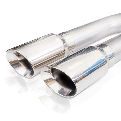 Stainless Works 2019+ Chevrolet Silverado 5.3L 3in Legend Catback Perf Connect Dual Polished Tip