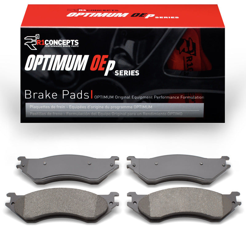 R1 Concepts R1 00-08 Dodge Ram 3500 Front/Rear R1 Optimum OE Brake Pads