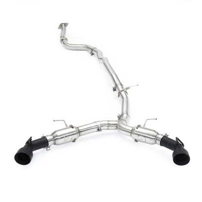 Mishimoto 2016+ Chevrolet Camaro 2.0T Dual Black Tip Cat-Back Exhaust