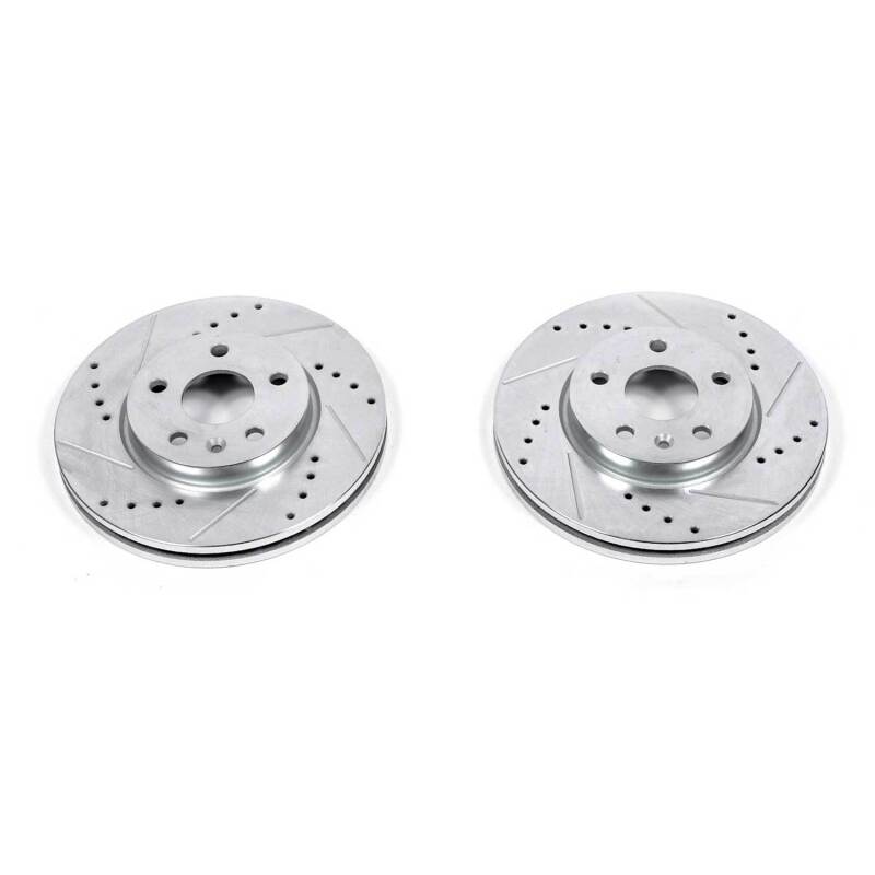 PowerStop Power Stop 17-19 Chevrolet Bolt EV Front Evolution Drilled & Slotted Rotors - Pair