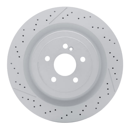 DFC 13-23 Mercedes-Benz SL63 AMG Rear Drilled and Slotted Hi-Carbon Alloy Geomet Coated Rotor