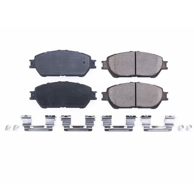 PowerStop Power Stop 05-15 Toyota Tacoma Front Z17 Evolution Ceramic Brake Pads w/Hardware