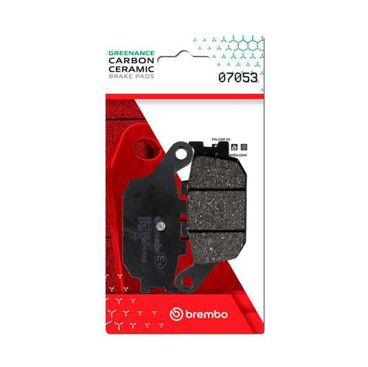 Brembo Powersports Brembo Honda Nss/Honda Forza Carbon Ceramic Brake Pad - Rear