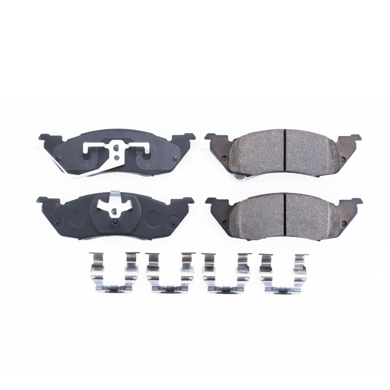 PowerStop Power Stop 91-98 Dodge Dakota Front Z17 Evolution Ceramic Brake Pads w/Hardware