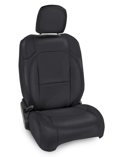 PRP Seats PRP 2018+ Jeep Wrangler JLU/4 Door/Jeep Gladiator JT/ Non-Rubicon Front Seat Covers(Pair) -All Black