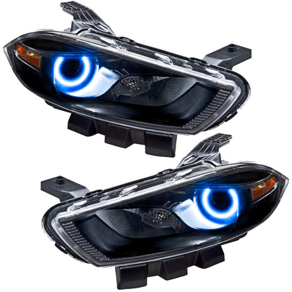 ORACLE Lighting Oracle Dodge Dart 13-16 Halo Kit - ColorSHIFT w/ BC1 Controller