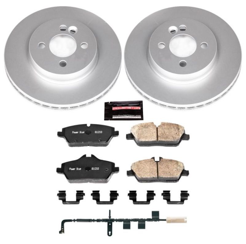 PowerStop Power Stop 07-10 Mini Cooper Front Z23 Evolution Sport Coated Brake Kit