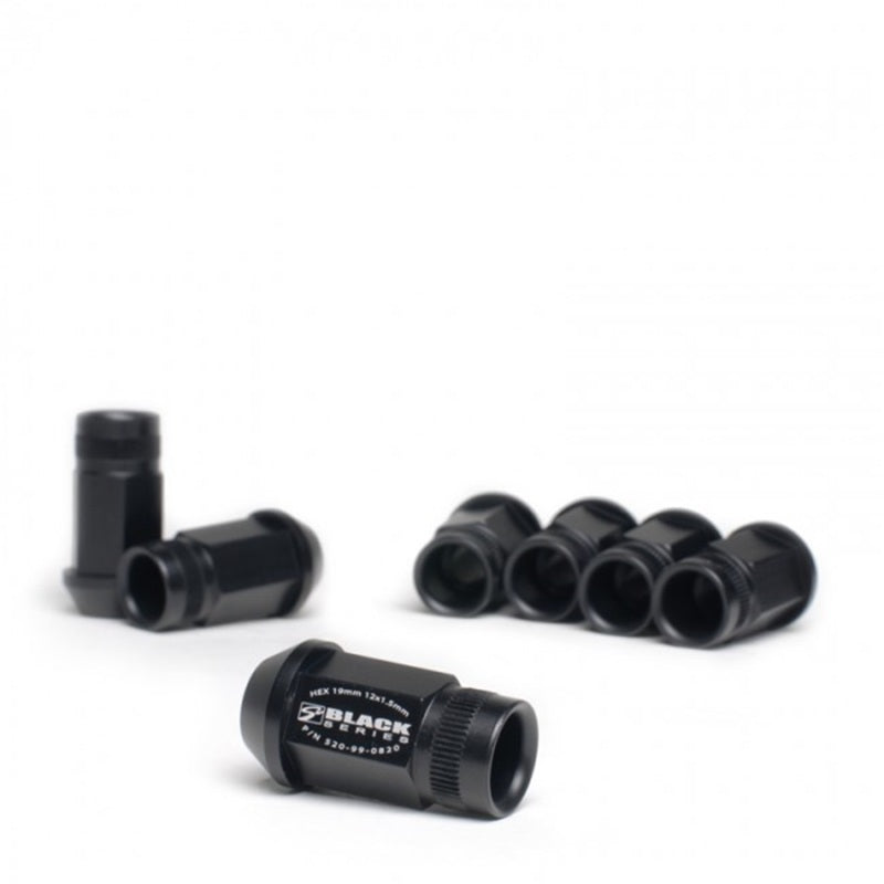 Skunk2 Racing Skunk2 12 x 1.5 Forged Lug Nut Set (Black Series) (20 Pcs.)